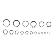 BGS Assortimento di anelli di sicurezza esterni (anelli elastici), Ø3 - 32mm 300pz.-3