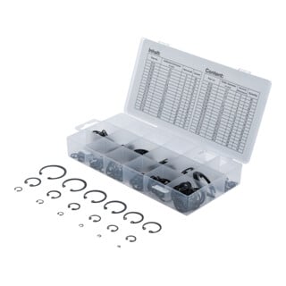 BGS Assortimento di anelli Seeger interni (anelli d'arresto) Ø3 - 32mm, 300pz.