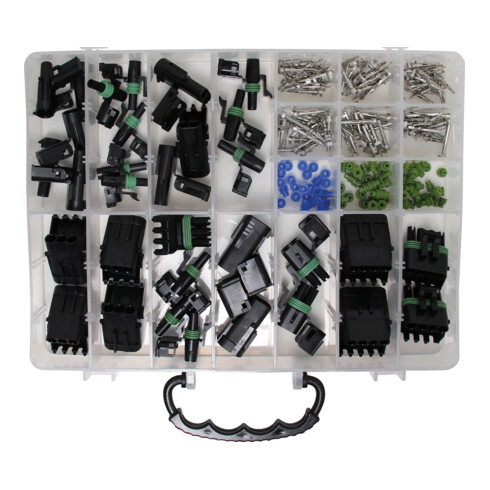 BGS Assortimento di connettori, impermeabile, 232pz.