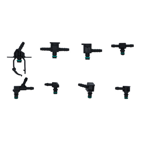 BGS Assortimento di connettori per linea di ritorno Diesel, 85pz.