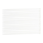 BGS Do it yourself Assortimento di fascette per cavi, bianco, 8,0x600mm, 20pz.