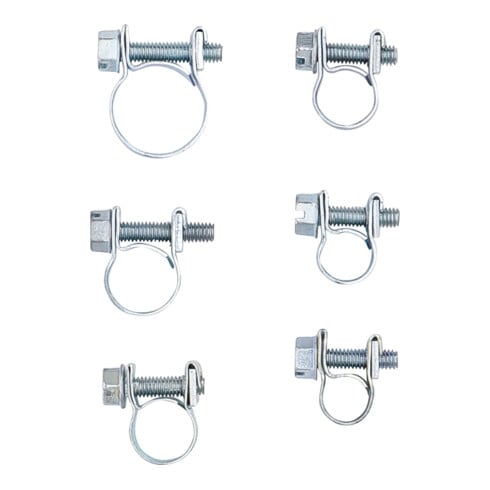 BGS Assortimento fascette stringitubo, Ø 6 - 16 mm, 30pz.