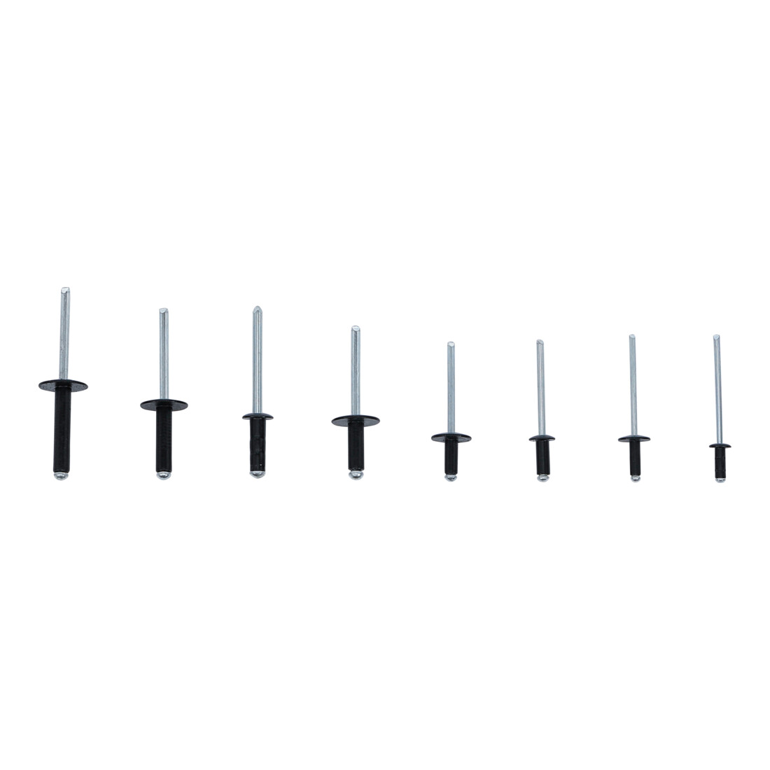 BGS Assortimento rivetti a strappo, Alluminio, 3,2 - 4,8 mm, 200 pz.
