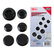 BGS Assortimento tappi in plastica, 58pz.