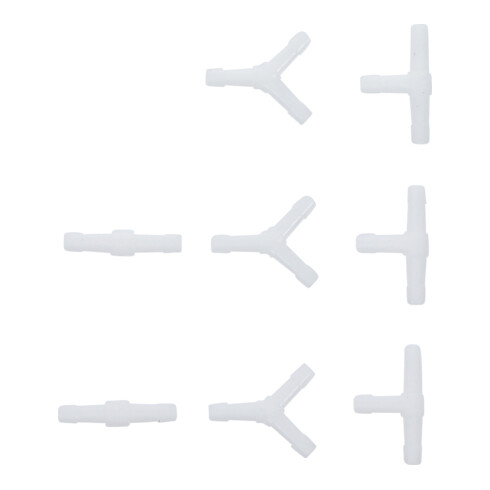 BGS Assortiments de connecteurs de tuyau résiste aux carburants 3 mm 8 pièces