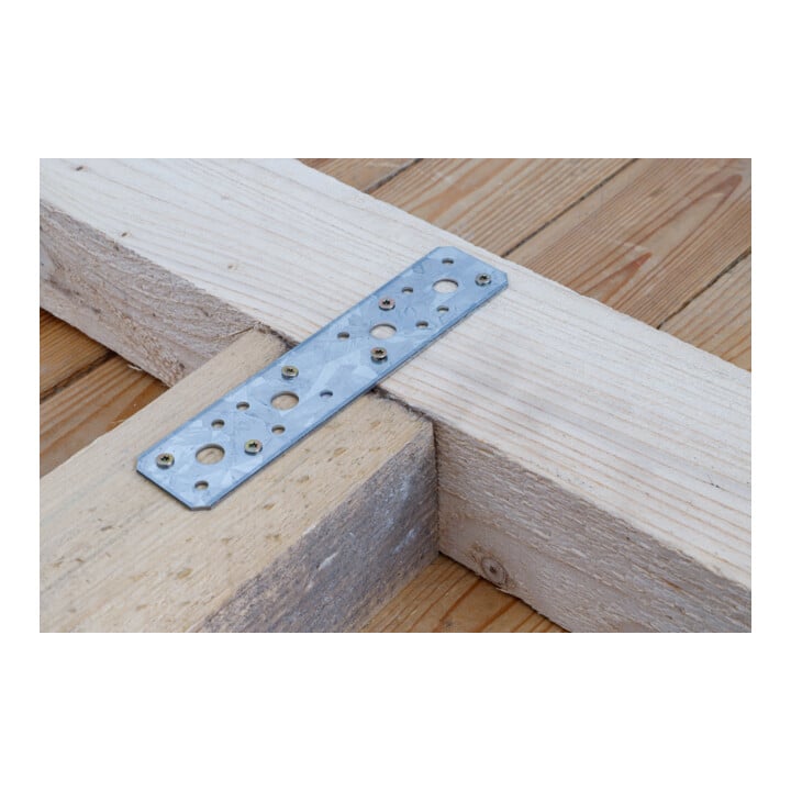 BGS Assortiments de pattes de fixation plates 180 x 40 x 2 mm 6 pièces