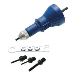 BGS Attacco per dadi per rivetti M3 / M4 / M5 / M6