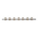 BGS Aufsteckschiene mit 7 Clips 2318, 12,5 mm (1/2")-1