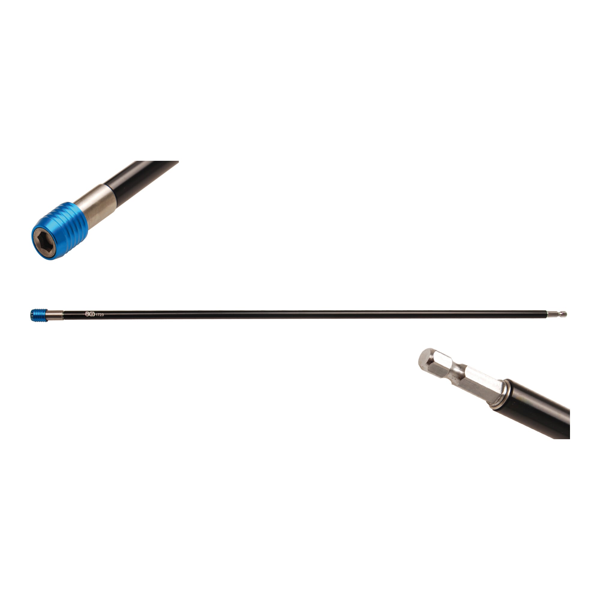BGS Automatischer Bithalter Abtrieb Innensechskant 6,3 mm (1/4") 600 mm ; BGS technic