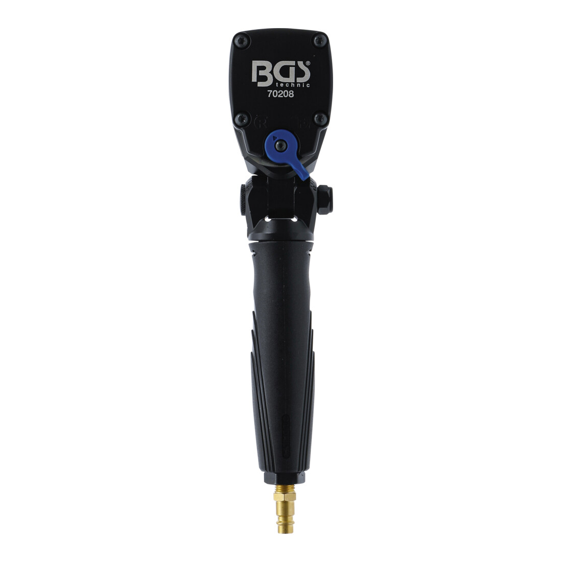 BGS Avvitatore pneumatico a impulsi, piegato, con testa girevole e inclinabile, 12,5mm (1/2") 542 Nm