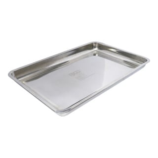BGS Bac de collecte acier inoxydable 600 x 400 mm 9 l