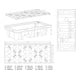 BGS Bac de collecte d’huile avec grille pour 2 fûts de 200 l-4