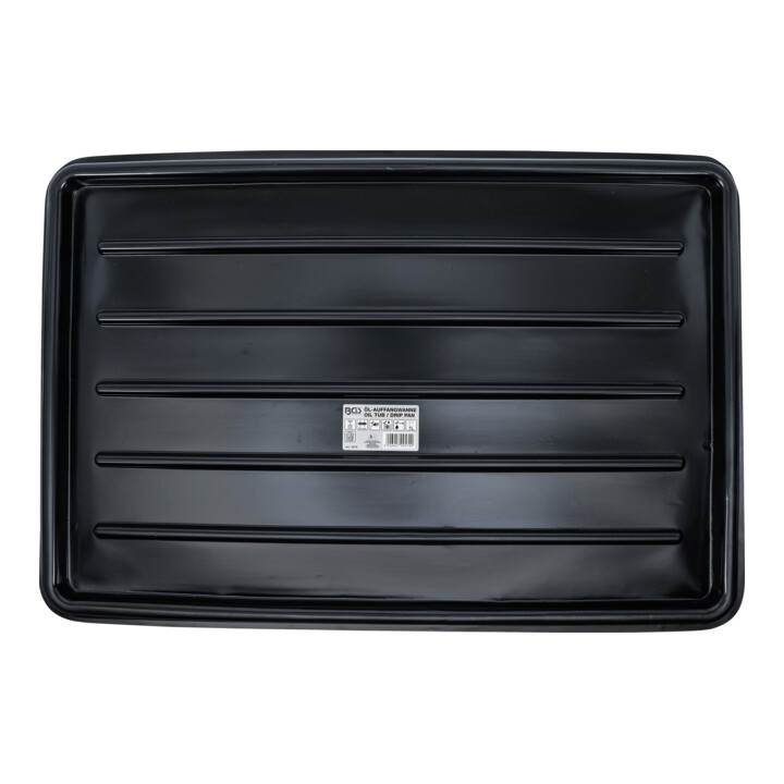 BGS Bac de collecte d’huile extra-plat 7 l