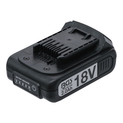 BGS Batteria di ricambio, Li-Ion, 18 V / 2,0 Ah, per avvitatore ad impulsi a batteria BGS 9260