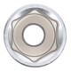 BGS Bussola esagonale, profonda, 12,5 mm (1/2"), 26 mm-3