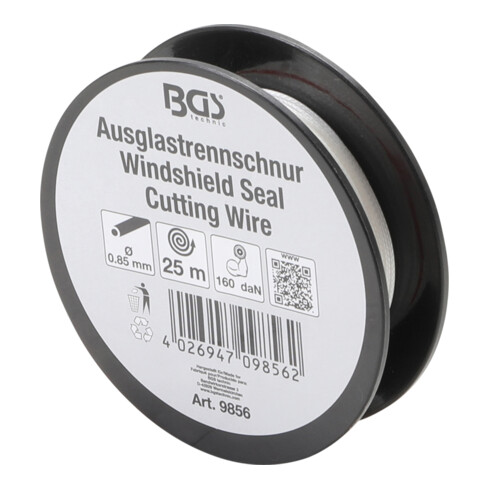 BGS Beglazingskoord 25 m 160 daN