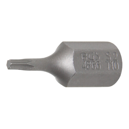 BGS Bit | 10 mm (3/8") buitenzeskant | T-profiel (voor Torx) T10