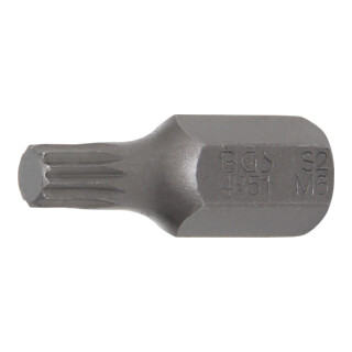BGS Bit | 10 mm (3/8") buitenzeskant | veeltand (voor XZN) M6