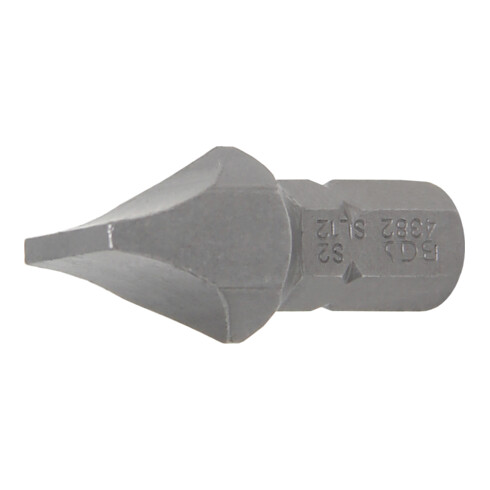 BGS Bit 4382, Antrieb Außensechskant 8 mm (5/16"), Schlitz 12 mm