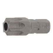 BGS Bit 4455, Länge 30 mm, Antrieb Außensechskant 8 mm (5/16"), T-Profil (für TX) mit Bohrung T55