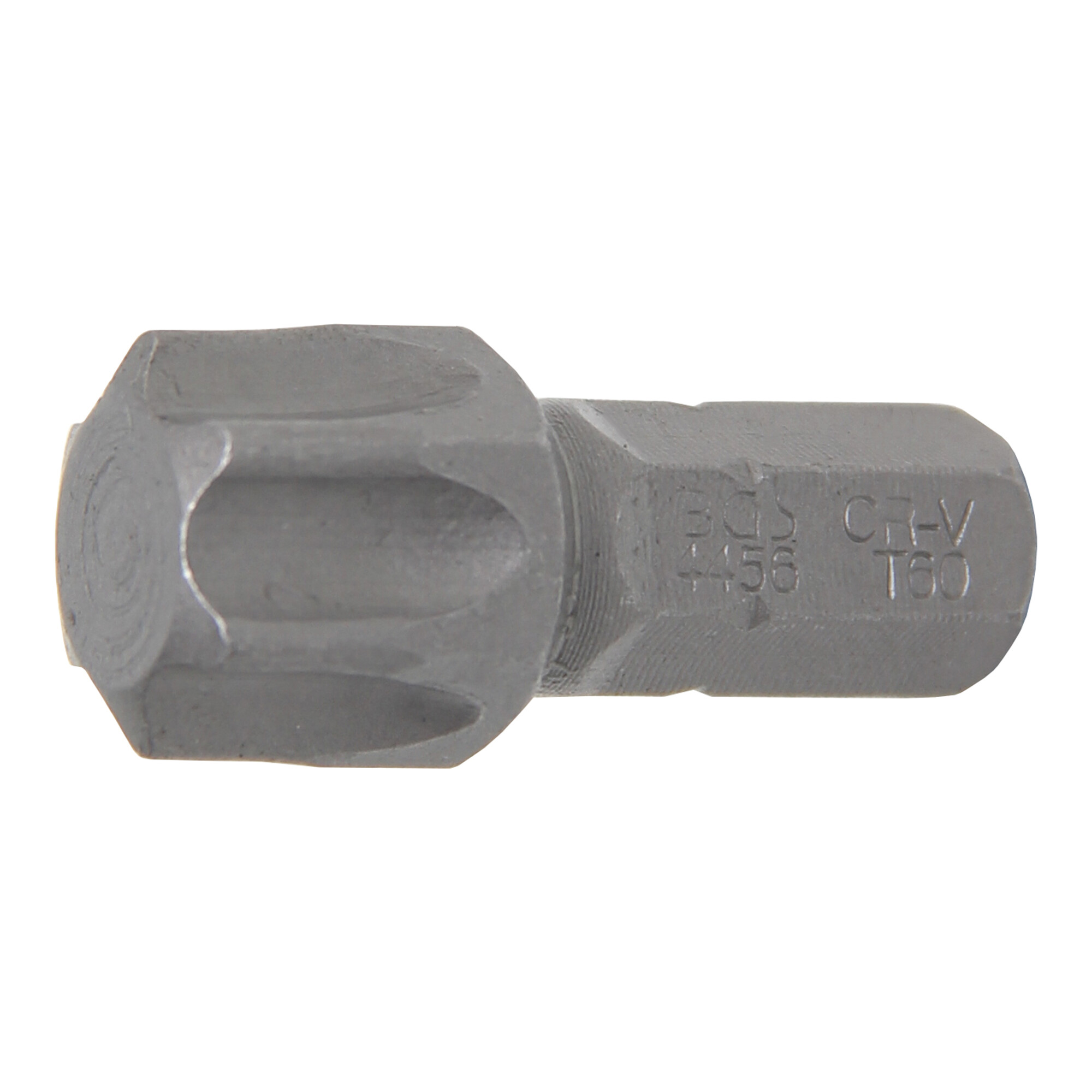 BGS Bit 4456, Antrieb Außensechskant 8 mm (5/16"), T-Profil (für TX) T60 ; BGS technic