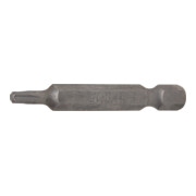 BGS Bit 4590, Länge 50 mm, Antrieb Außensechskant 6,3 mm (1/4"), T-Profil (für Torx) T15