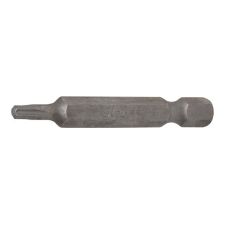BGS Bit 4590, Länge 50 mm, Antrieb Außensechskant 6,3 mm (1/4"), T-Profil (für TX) T15