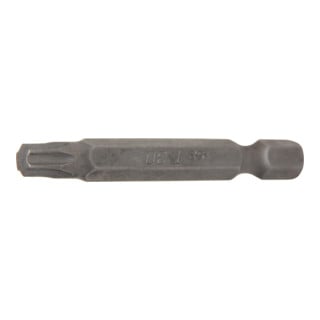 BGS Bit 4593, Länge 50 mm, Antrieb Außensechskant 6,3 mm (1/4"), T-Profil (für TX) T30