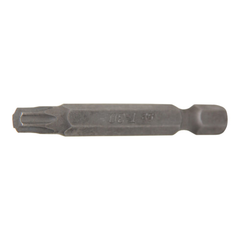 BGS Bit 4593, Länge 50 mm, Antrieb Außensechskant 6,3 mm (1/4"), T-Profil (für TX) T30