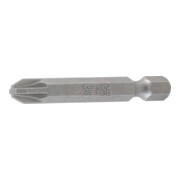 BGS Bit 4597, Länge 50 mm, Antrieb Außensechskant 6,3 mm (1/4"), Kreuzschlitz PZ3