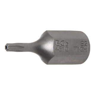 BGS Bit 4610, Antrieb Außensechskant 10 mm (3/8"), T-Profil (für TX) mit Bohrung T10