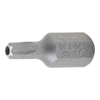 BGS Bit 4630, Antrieb Außensechskant 10 mm (3/8"), T-Profil (für TX) mit Bohrung T30