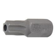 BGS Bit 4650, Länge 30 mm, Antrieb Außensechskant 10 mm (3/8"), T-Profil (für Torx) mit Bohrung T50