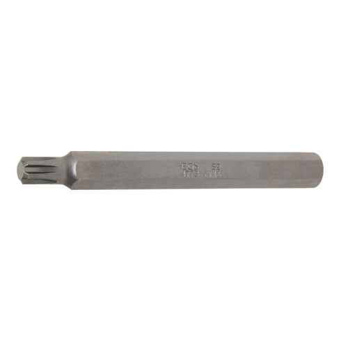 BGS Bit 4773, Länge 100 mm, Antrieb Außensechskant 10 mm (3/8"), Keil-Profil (für RIBE) M8