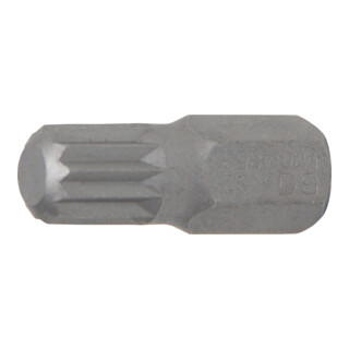 BGS Bit 4853, Antrieb Außensechskant 10 mm (3/8"), Innenvielzahn (für XZN) M10