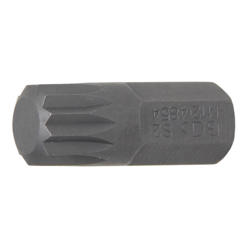 BGS Bit 4854, Antrieb Außensechskant 10 mm (3/8"), Innenvielzahn (für XZN) M12