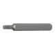 BGS Bit 4860, Länge 75 mm, Antrieb Außensechskant 10 mm (3/8"), Innenvielzahn (für XZN) M6-1