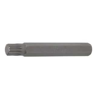 BGS Bit 4862, Länge 75 mm, Antrieb Außensechskant 10 mm (3/8"), Innenvielzahn (für XZN) M10