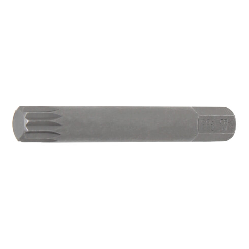BGS Bit 4863, Länge 75 mm, Antrieb Außensechskant 10 mm (3/8"), Innenvielzahn (für XZN) M12