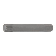 BGS Bit 4863, Länge 75 mm, Antrieb Außensechskant 10 mm (3/8"), Innenvielzahn (für XZN) M12