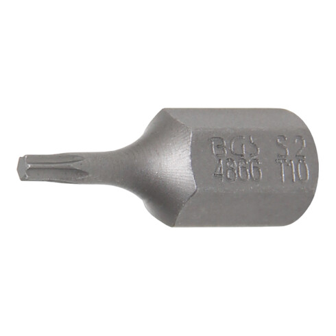 BGS Bit 4866, Antrieb Außensechskant 10 mm (3/8"), T-Profil (für Torx) T10