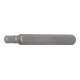 BGS Bit 4962, Länge 75 mm, Antrieb Außensechskant 10 mm (3/8"), Innensechskant 7 mm-1