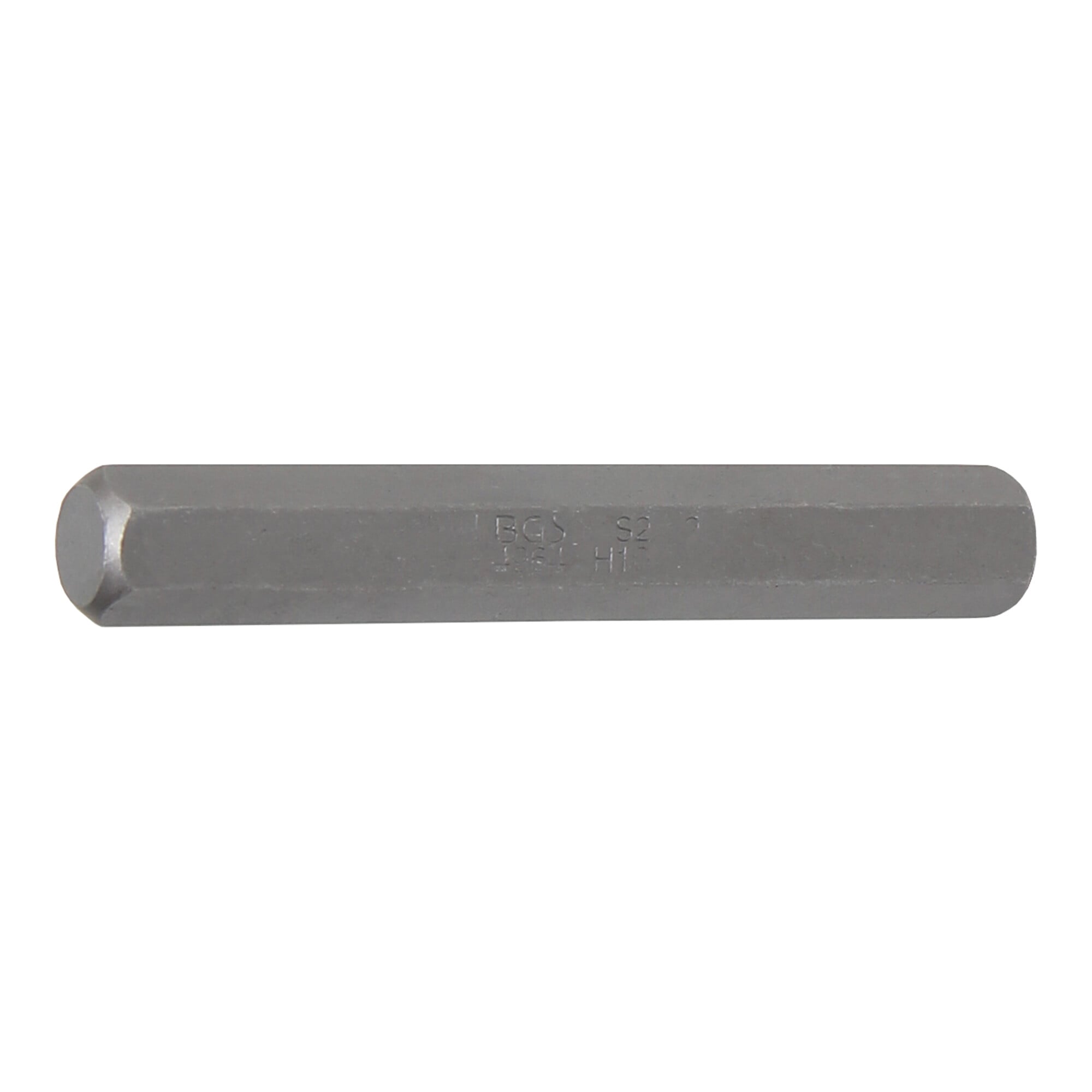 BGS Bit 4964, Länge 75 mm, Antrieb Außensechskant 10 mm (3/8"), Innensechskant 10 mm ; BGS technic
