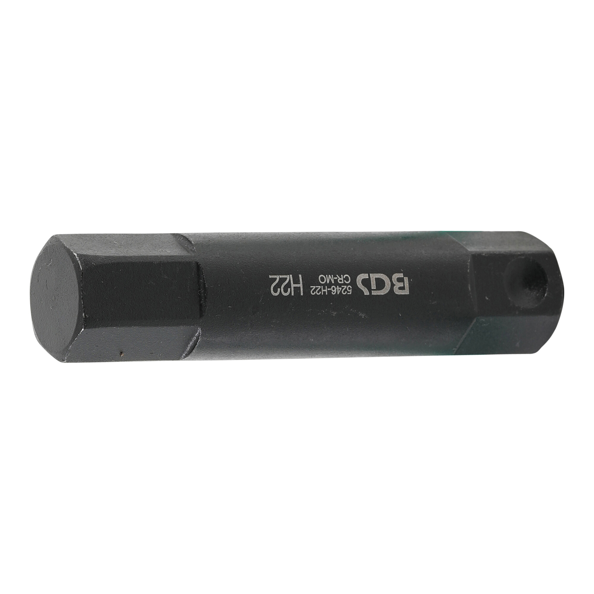 BGS Bit 5246-H22, Länge 100 mm, Antrieb Außensechskant 22 mm, Innensechskant 22 mm ; BGS technic