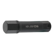BGS Bit 5246-H24, Länge 100 mm, Antrieb Außensechskant 22 mm, Innensechskant 24 mm