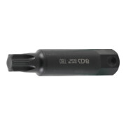 BGS Bit 5246-T80, Länge 100 mm, Antrieb Außensechskant 22 mm, T-Profil (für Torx) T80