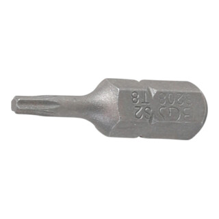 BGS Bit | 6,3 mm (1/4") buitenzeskant | T-profiel (voor TX) T8