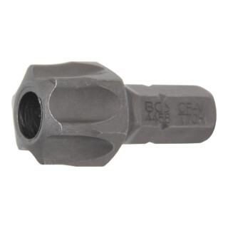 BGS Bit | 8 mm (5/16") buitenzeskant | T-profiel (voor TX) met boring T70