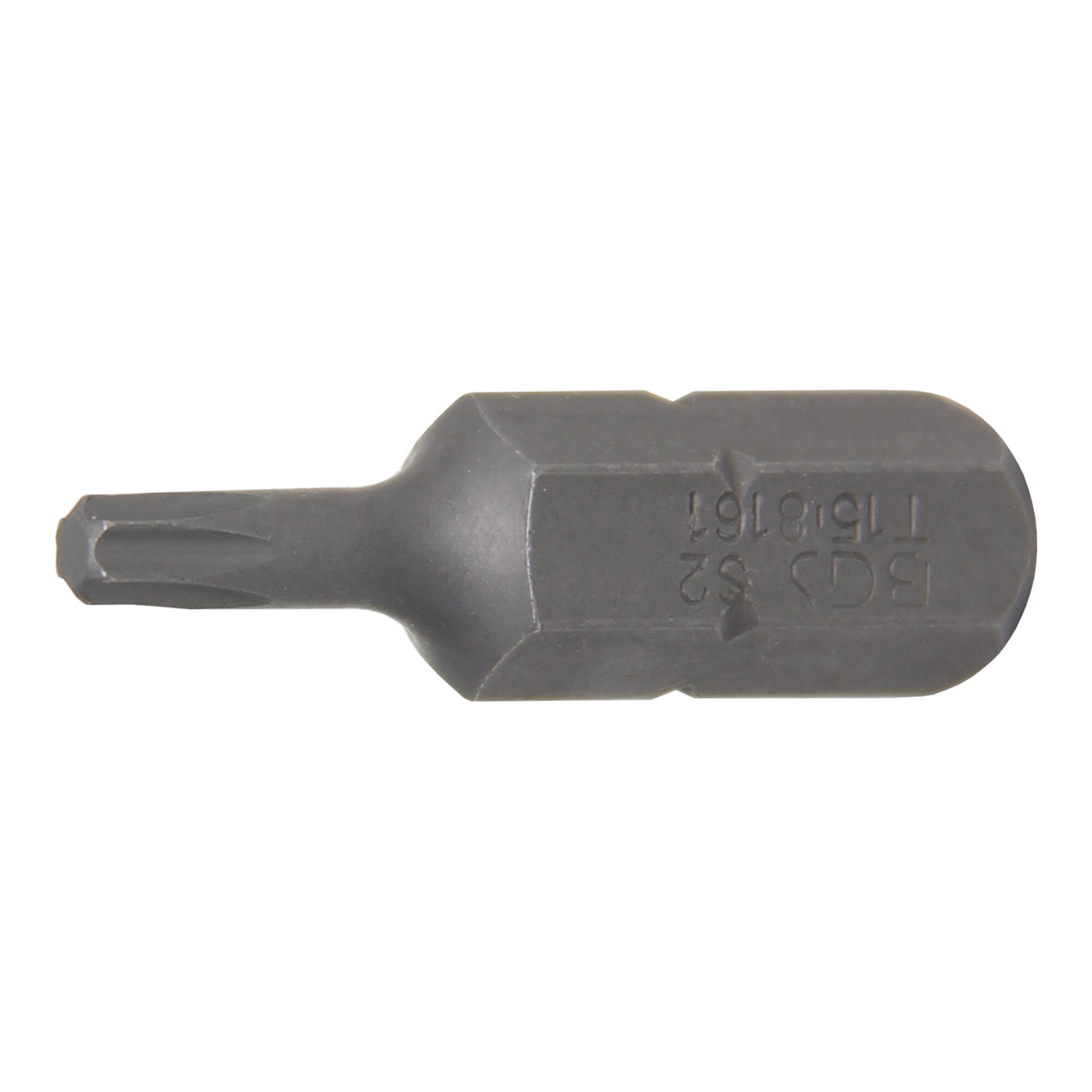 BGS Bit 8161, Antrieb Außensechskant 8 mm (5/16"), T-Profil (für TX) T15 ; BGS technic