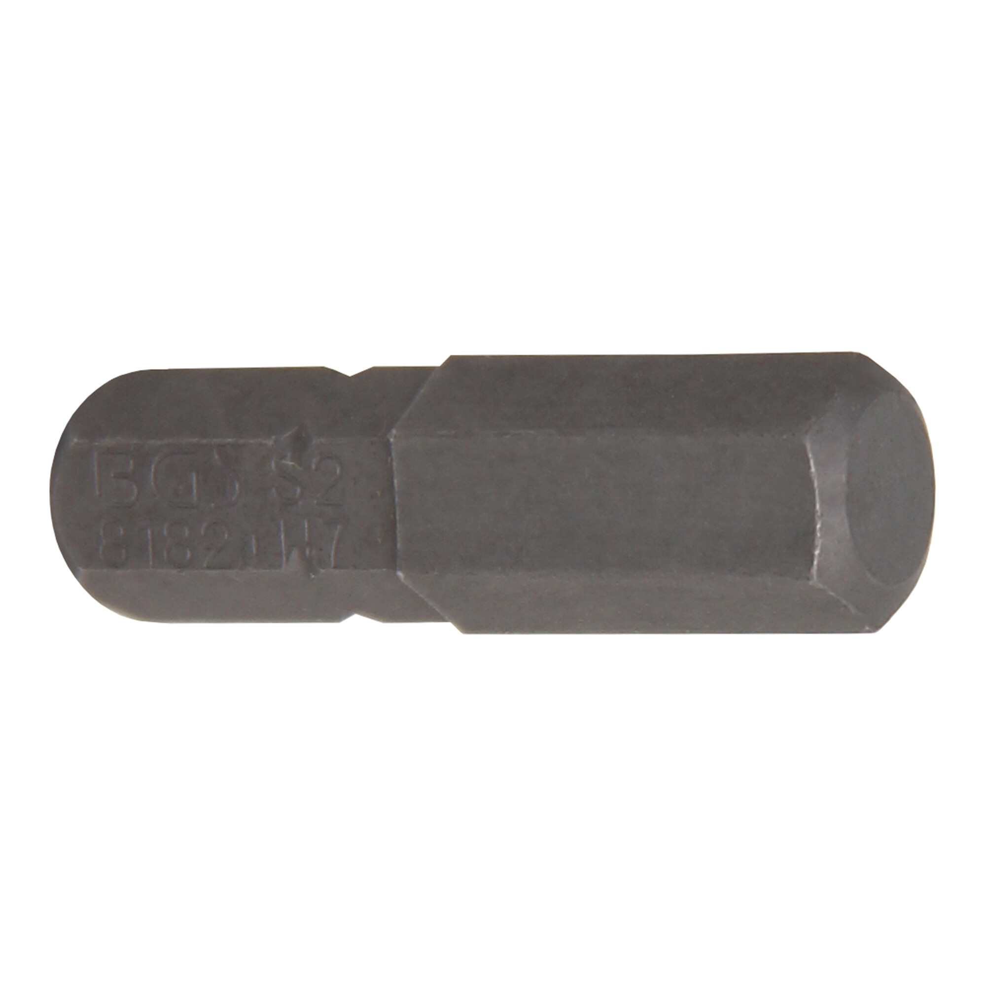 BGS Bit 8182, Antrieb Außensechskant 6,3 mm (1/4"), Innensechskant 7 mm ; BGS technic